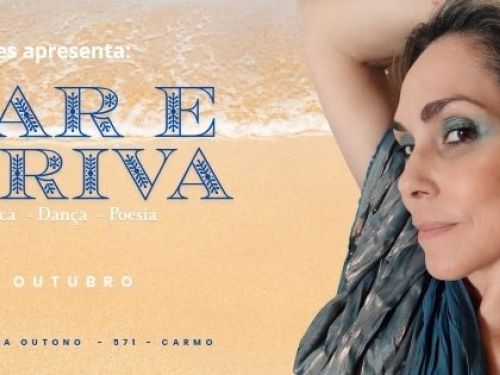Flyer do Espetáculo: "Mar e Deriva"