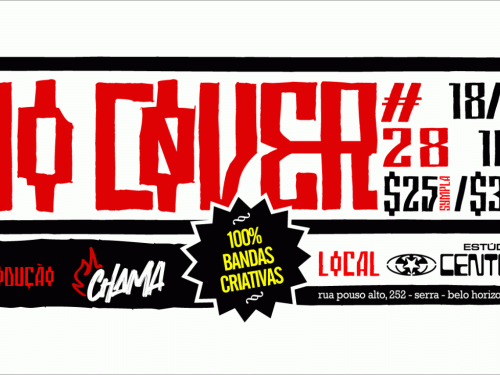 Flyer do show Ancestral Diva e Bê e Os Sadmen