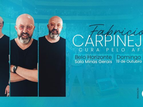 Palestra: "Cura pelo Afeto” de Fabrício Carpinejar