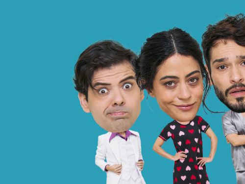 Imagem de dois homens e duas mulheres