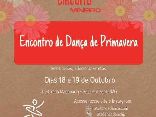 Dança: Circuito Mineiro "Encontro de Dança de Primavera"