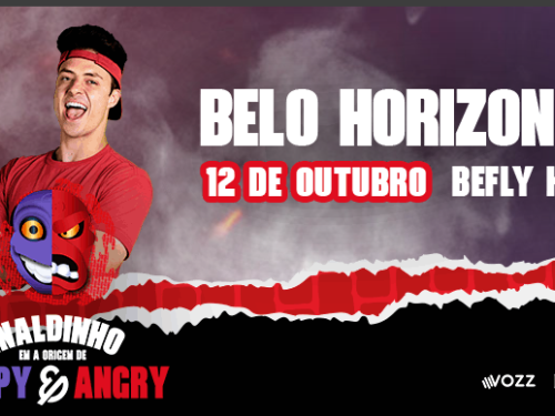 Espetáculo: "A Origem De Happy e Angry" de Enaldinho