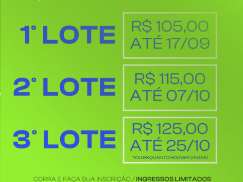 Corrida: Chama Run 2025