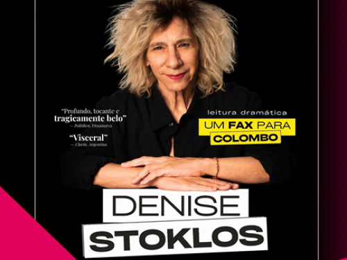 Espetáculo: "Um Fax para Colombo" com Denise Stoklos