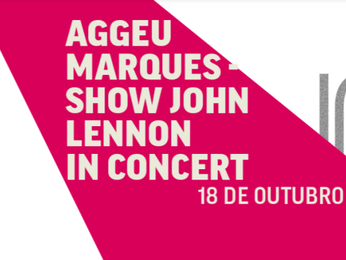 Espetáculo: Aggeu Marques "John Lennon in concert 85 anos"