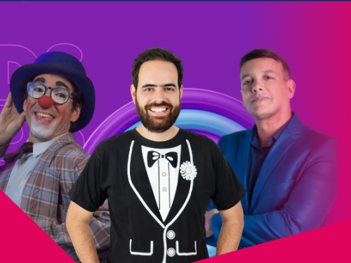 Espetáculo: “A Comédia Mágica Kids: Kradyn Junior recebe Palhágico Chaveirinho e Mágico Hildon”