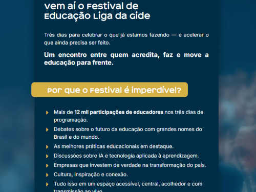 Festival de Educação: Liga da Gide