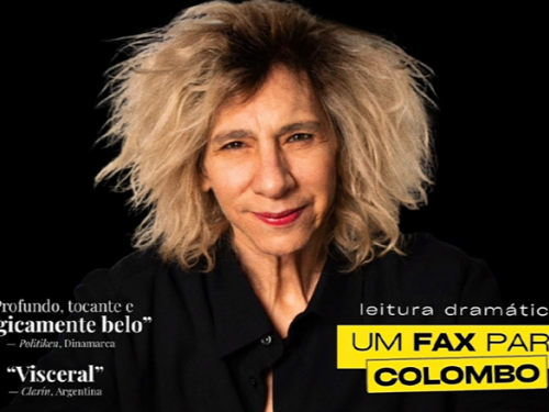 Espetáculo: "Um Fax para Colombo" com Denise Stoklos