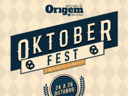 Imagem com o titulo de evento, local e datas