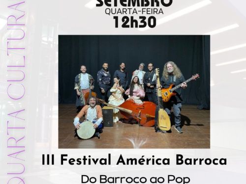 Concerto: III Festival América Barroca "Do Barroco ao Pop"