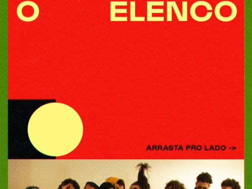 Pôster com foto de elenco completo e diverso com 14 pessoas