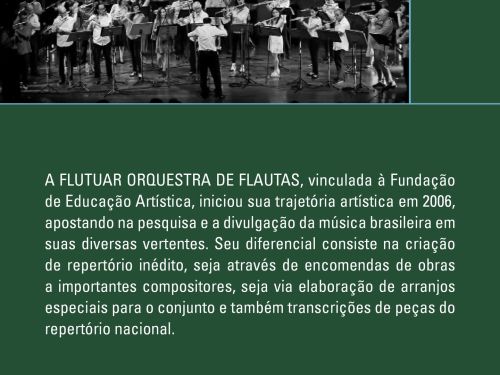 Show: Eufonias | Flutuar Orquestra de Flautas com David Ganc