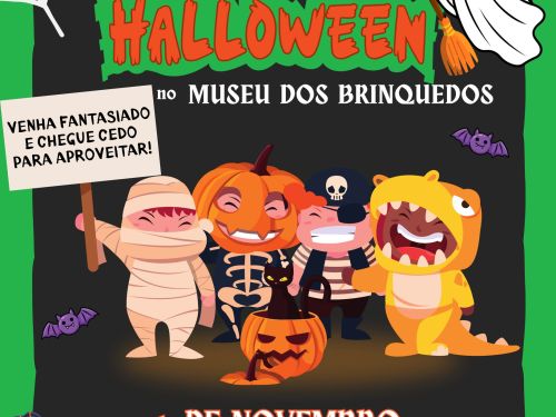 Halloween no Museu dos Brinquedos