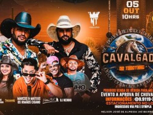 Imagem Ilustrativa cheio de pessoas com bone de Cowboy 