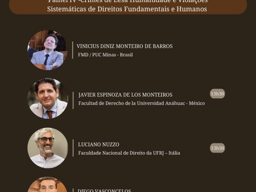 V Congresso Latino Americano de Direito, Memória, Democracia e Crimes de Lesa Humanidade 2025