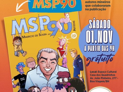 Lançamento do Livro MSP 90 - Celebração dos 90 anos do Maurício de Souza