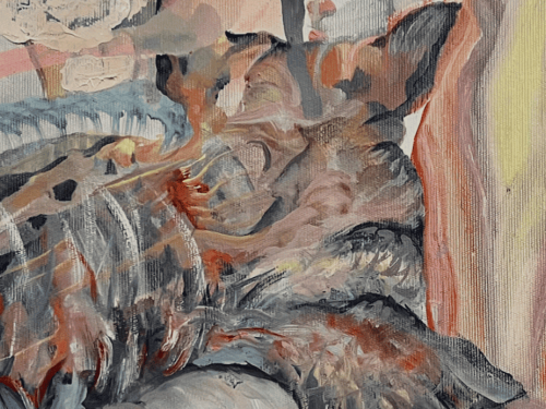 Imagem de uma das obras da artista