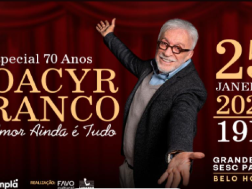 Show: Moacyr Franco "Seu Amor Ainda é Tudo 70 Anos"