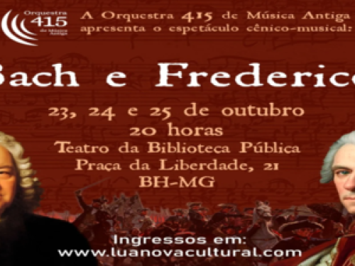 Concerto: Orquestra 415 de Música Antiga "Bach e Frederico"