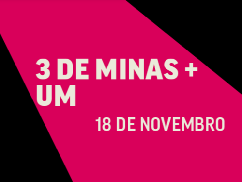 Show: 3 de Minas + Um "Causo, Poeisa e Canção"