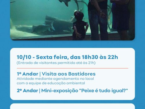 Visita Noturna ao Aquário