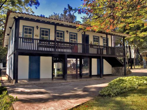 Foto do exterior do Museu Histórico Abílio Barreto