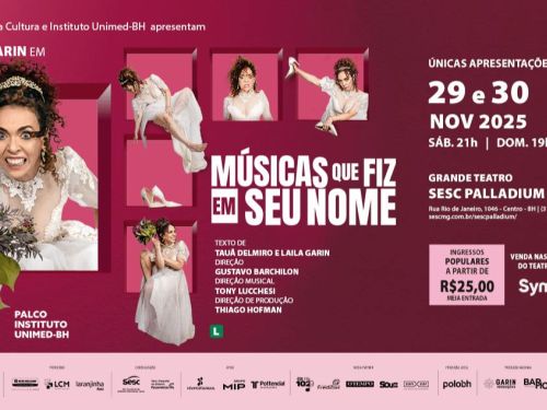 Espetáculo: "Músicas que Fiz em Seu Nome"