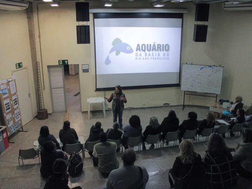 Visita Noturna ao Aquário