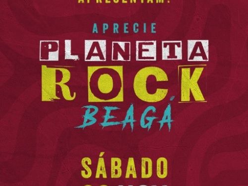 Planeta Rock Beagá: Poster de Divulgação