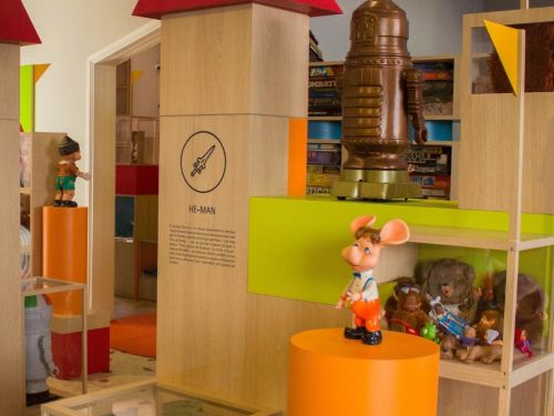 foto da parte interna do museu - acervo