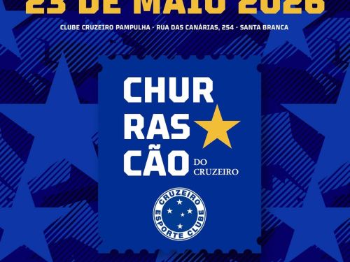 Imagem de cor azul, com nome, data e local do evento 