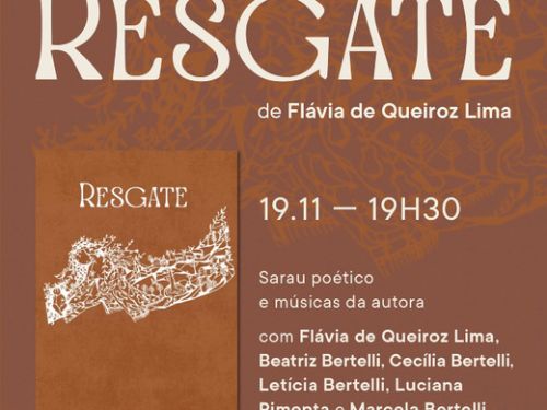 Lançamento: Livro Resgate 