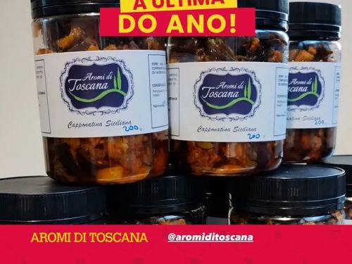 Feirinha Aproxima "A última do ano" - Poster com fotografia de conservas