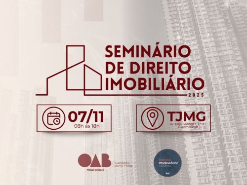 II Seminário Multidisciplinar de Direito Imobiliário
