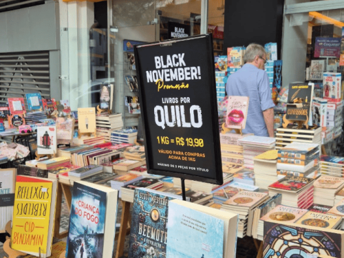 Feira: “Leitura de Peso” na Livraria Outlet de Livro