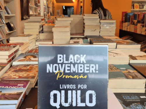 Feira: “Leitura de Peso” na Livraria Outlet de Livro