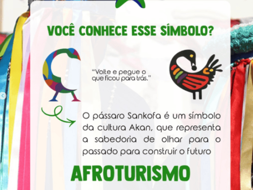 foto promocional divulgando sobre afroturismo 