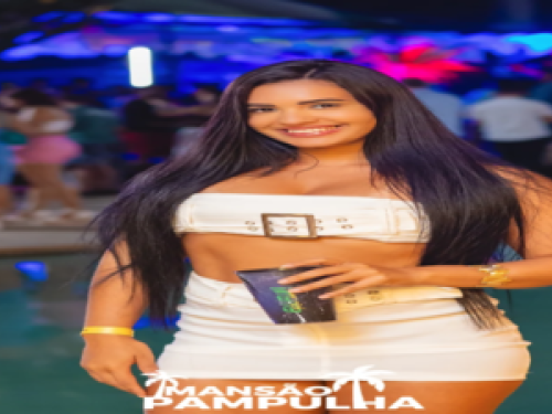 Imagem real de uma mulher de branco posando pra foto 