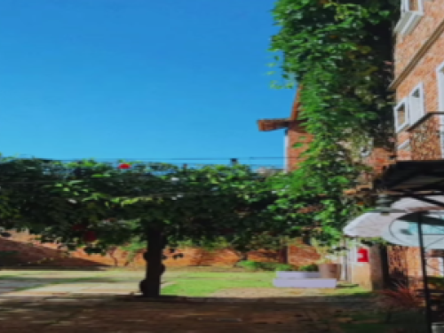 Imagem de uma área de lazer da vila rica 