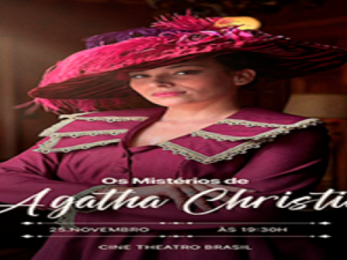 Imagem do cartaz Espetáculo: Os Mistérios de Agatha Christie
