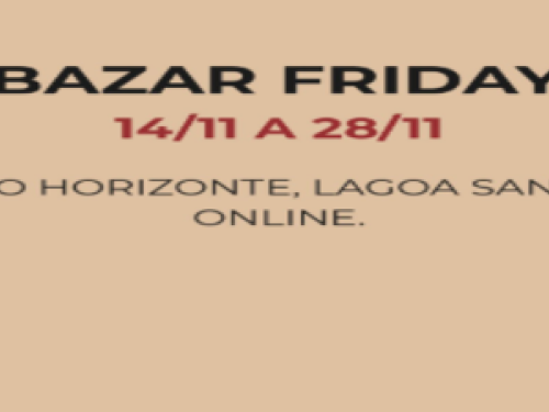 Imagem de um cartaz do bazer friday 