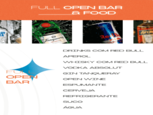 Imagem de cartaz de dilvugação do cardápio Réveillon Sorrisos 