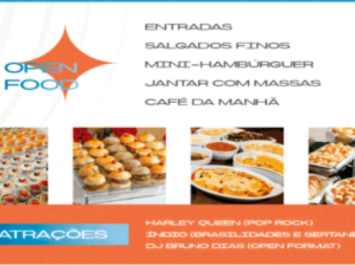 Imagem de cartaz de dilvugação do cardápio Réveillon Sorrisos 