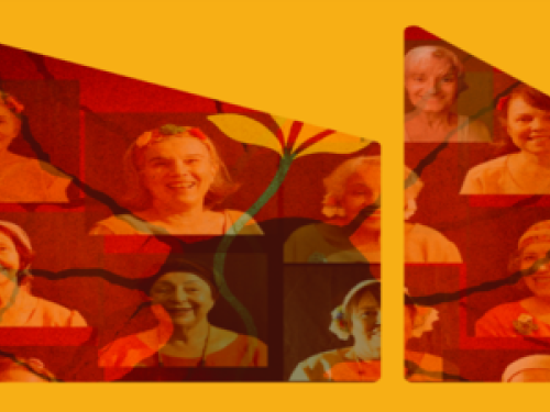 Imagem do cartaz de divulgação do espetáculo: Espetáculo: Severinas Quando a Vida Insiste 