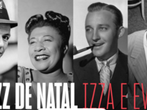 Cartaz do espetáculo jazz de natal 