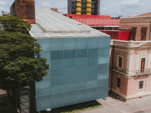 Foto externa do espaço do conhecimento 