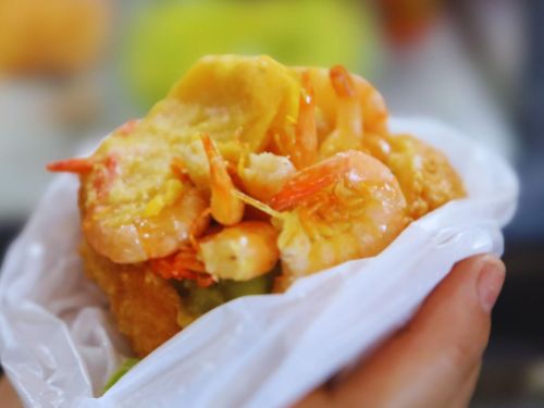 Poster Festival do Camarão com MPB e Jazz - Fotografia de Acarajé