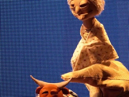 Bonecos do Espetáculo Bebê e o Boi Babau