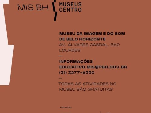 Cartaz Museu da Imagem e do Som BH