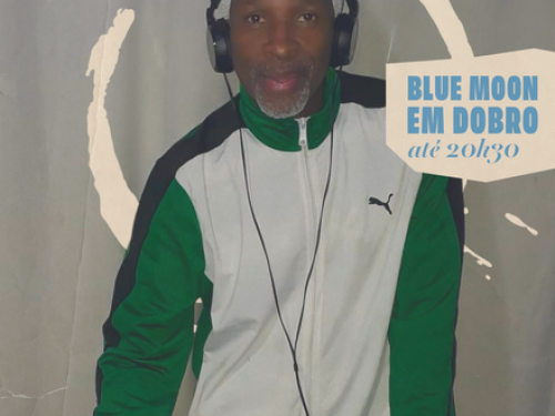 Flyer do evento, com imagem do dj bené